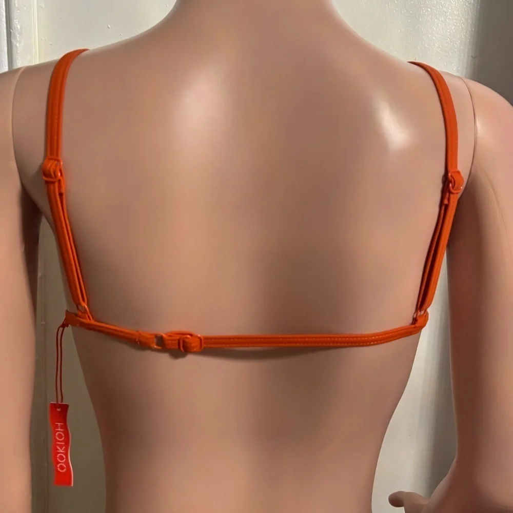 NWT OOKIOH Women’s Orange Bikini Set